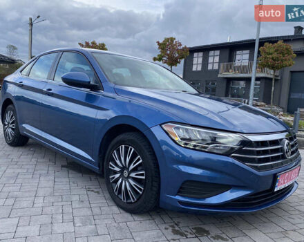 Фольксваген Джетта 2018 в Львове на Automoto.ua Синий Фольксваген Джетта, объемом двигателя 1.4 л и пробегом 95 тыс. км за 14300 $, фото 1 на Automoto.ua