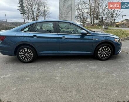 Синий Фольксваген Джетта, объемом двигателя 1.4 л и пробегом 65 тыс. км за 3000 $, фото 5 на Automoto.ua