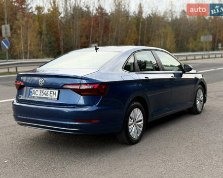 Синий Фольксваген Джетта, объемом двигателя 1.4 л и пробегом 88 тыс. км за 15000 $, фото 96 на Automoto.ua