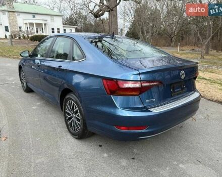 Синий Фольксваген Джетта, объемом двигателя 1.4 л и пробегом 65 тыс. км за 3000 $, фото 1 на Automoto.ua