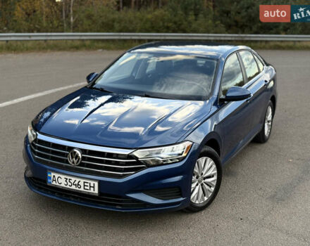 Синий Фольксваген Джетта, объемом двигателя 1.4 л и пробегом 88 тыс. км за 15000 $, фото 95 на Automoto.ua