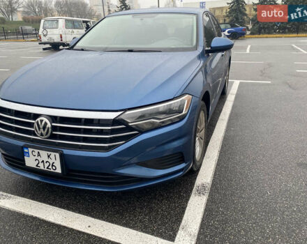 Синий Фольксваген Джетта, объемом двигателя 1.4 л и пробегом 130 тыс. км за 14600 $, фото 1 на Automoto.ua