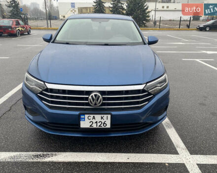 Синий Фольксваген Джетта, объемом двигателя 1.4 л и пробегом 130 тыс. км за 14600 $, фото 2 на Automoto.ua