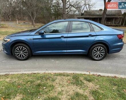 Синий Фольксваген Джетта, объемом двигателя 1.4 л и пробегом 65 тыс. км за 3000 $, фото 7 на Automoto.ua