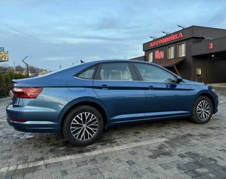 Синий Фольксваген Джетта, объемом двигателя 1.4 л и пробегом 75 тыс. км за 416 $, фото 4 на Automoto.ua