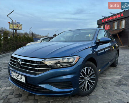 Синий Фольксваген Джетта, объемом двигателя 1.4 л и пробегом 75 тыс. км за 17500 $, фото 1 на Automoto.ua