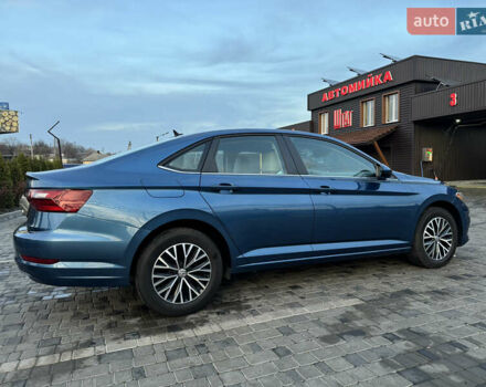 Синий Фольксваген Джетта, объемом двигателя 1.4 л и пробегом 75 тыс. км за 17500 $, фото 9 на Automoto.ua