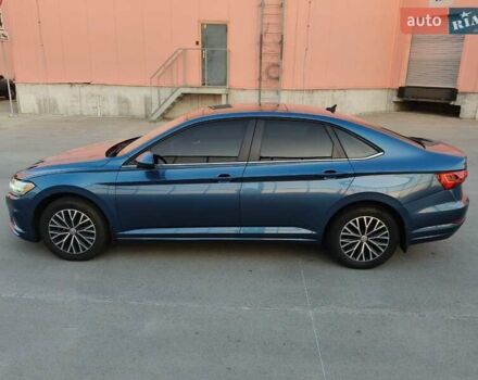 Синий Фольксваген Джетта, объемом двигателя 1.4 л и пробегом 131 тыс. км за 19000 $, фото 2 на Automoto.ua