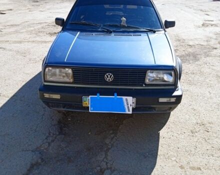 Синий Фольксваген Джетта, объемом двигателя 1.6 л и пробегом 323 тыс. км за 1200 $, фото 1 на Automoto.ua