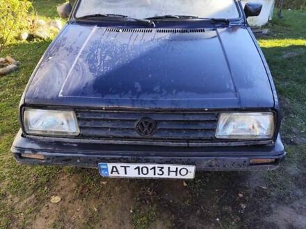 Синий Фольксваген Джетта, объемом двигателя 1.6 л и пробегом 130 тыс. км за 550 $, фото 1 на Automoto.ua