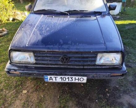 Синий Фольксваген Джетта, объемом двигателя 1.6 л и пробегом 130 тыс. км за 550 $, фото 1 на Automoto.ua