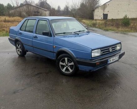 Синий Фольксваген Джетта, объемом двигателя 1.6 л и пробегом 381 тыс. км за 1600 $, фото 1 на Automoto.ua