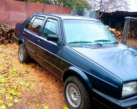 Синий Фольксваген Джетта, объемом двигателя 1.6 л и пробегом 420 тыс. км за 950 $, фото 1 на Automoto.ua