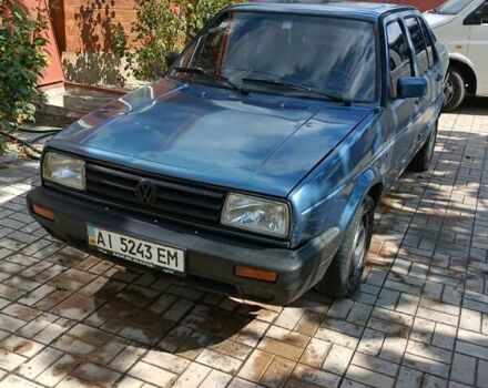 Синий Фольксваген Джетта, объемом двигателя 1.8 л и пробегом 350 тыс. км за 990 $, фото 1 на Automoto.ua