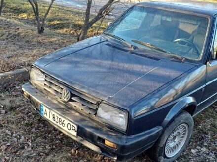 Синий Фольксваген Джетта, объемом двигателя 1.6 л и пробегом 345 тыс. км за 1150 $, фото 1 на Automoto.ua