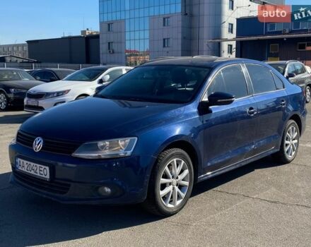 Синий Фольксваген Джетта, объемом двигателя 1.4 л и пробегом 203 тыс. км за 7400 $, фото 1 на Automoto.ua