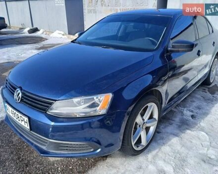 Синий Фольксваген Джетта, объемом двигателя 2 л и пробегом 253 тыс. км за 9500 $, фото 1 на Automoto.ua