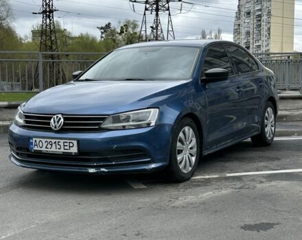 Синий Фольксваген Джетта, объемом двигателя 1.8 л и пробегом 260 тыс. км за 6800 $, фото 1 на Automoto.ua