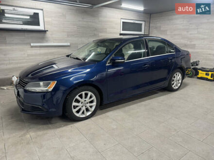 Синий Фольксваген Джетта, объемом двигателя 1.8 л и пробегом 100 тыс. км за 5500 $, фото 1 на Automoto.ua