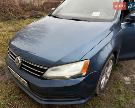 Синий Фольксваген Джетта, объемом двигателя 1.8 л и пробегом 172 тыс. км за 9700 $, фото 1 на Automoto.ua