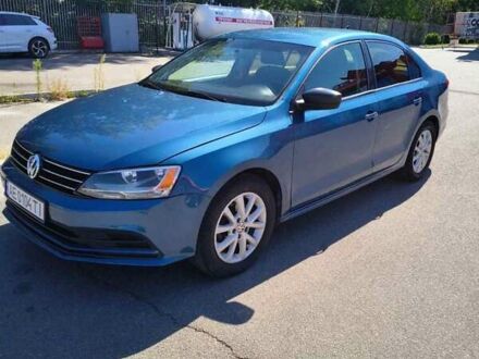 Синий Фольксваген Джетта, объемом двигателя 1.8 л и пробегом 180 тыс. км за 9400 $, фото 1 на Automoto.ua