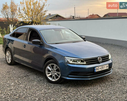 Синий Фольксваген Джетта, объемом двигателя 1.4 л и пробегом 236 тыс. км за 7999 $, фото 1 на Automoto.ua