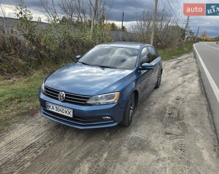 Синий Фольксваген Джетта, объемом двигателя 1.8 л и пробегом 213 тыс. км за 11900 $, фото 1 на Automoto.ua