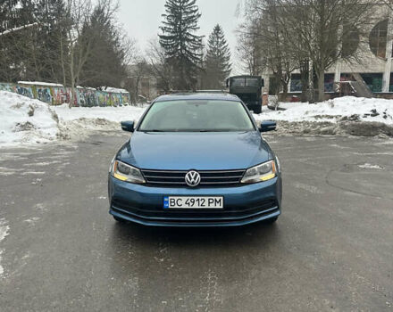 Синий Фольксваген Джетта, объемом двигателя 1.8 л и пробегом 125 тыс. км за 10100 $, фото 1 на Automoto.ua