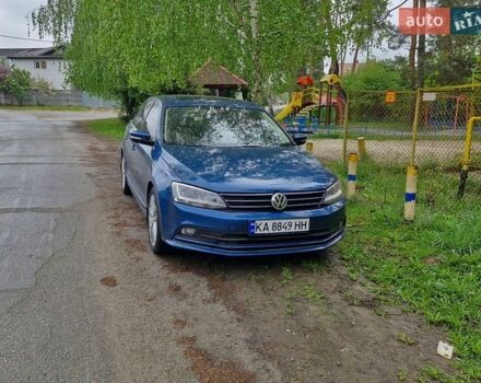 Синий Фольксваген Джетта, объемом двигателя 1.8 л и пробегом 146 тыс. км за 13500 $, фото 1 на Automoto.ua
