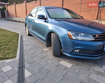 Синий Фольксваген Джетта, объемом двигателя 1.4 л и пробегом 116 тыс. км за 12365 $, фото 1 на Automoto.ua