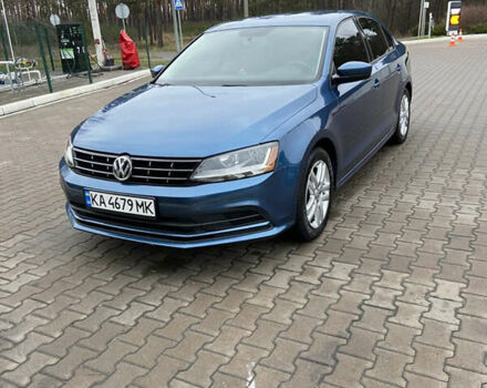 Синий Фольксваген Джетта, объемом двигателя 1.4 л и пробегом 101 тыс. км за 10600 $, фото 1 на Automoto.ua
