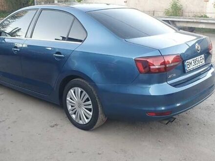 Синий Фольксваген Джетта, объемом двигателя 1.4 л и пробегом 130 тыс. км за 9700 $, фото 1 на Automoto.ua