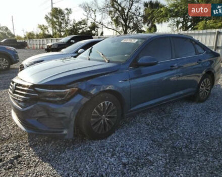 Синий Фольксваген Джетта, объемом двигателя 1.4 л и пробегом 127 тыс. км за 12000 $, фото 1 на Automoto.ua