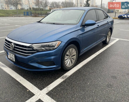 Синий Фольксваген Джетта, объемом двигателя 1.4 л и пробегом 130 тыс. км за 14600 $, фото 1 на Automoto.ua