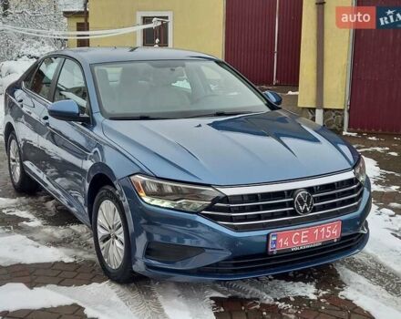 Синий Фольксваген Джетта, объемом двигателя 1.4 л и пробегом 156 тыс. км за 12800 $, фото 1 на Automoto.ua