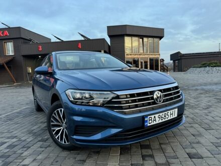 Синий Фольксваген Джетта, объемом двигателя 1.4 л и пробегом 75 тыс. км за 416 $, фото 1 на Automoto.ua