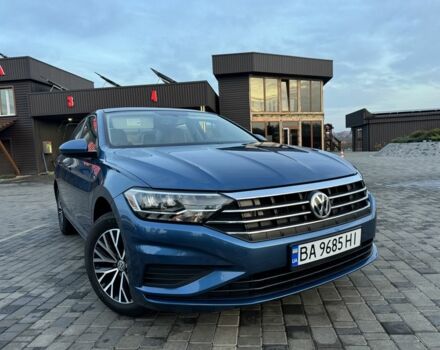 Синий Фольксваген Джетта, объемом двигателя 1.4 л и пробегом 75 тыс. км за 416 $, фото 1 на Automoto.ua