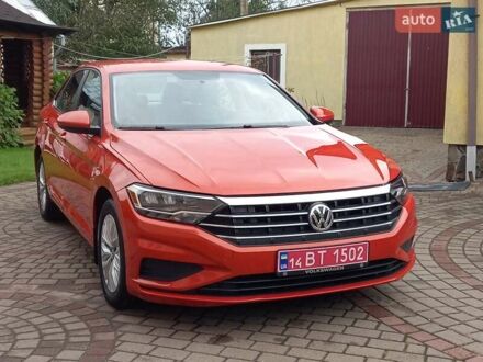 Фольксваген Джетта 2018 в Львове на Automoto.ua Оранжевый Фольксваген Джетта, объемом двигателя 1.4 л и пробегом 136 тыс. км за 12800 $, фото 1 на Automoto.ua