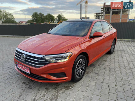 Фольксваген Джетта 2018 в Львове на Automoto.ua Оранжевый Фольксваген Джетта, объемом двигателя 1.4 л и пробегом 56 тыс. км за 13900 $, фото 1 на Automoto.ua