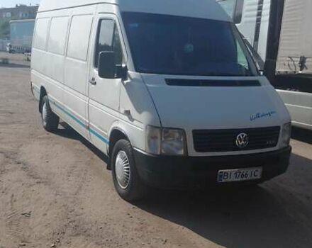 Белый Фольксваген ЛТ, объемом двигателя 2.46 л и пробегом 700 тыс. км за 7800 $, фото 1 на Automoto.ua