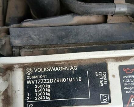 Білий Фольксваген ЛТ, об'ємом двигуна 2.46 л та пробігом 250 тис. км за 7500 $, фото 4 на Automoto.ua