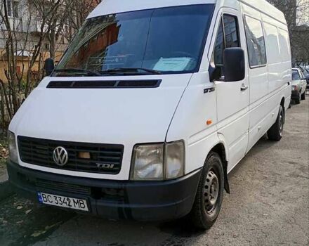 Белый Фольксваген ЛТ, объемом двигателя 2.46 л и пробегом 562 тыс. км за 7700 $, фото 1 на Automoto.ua