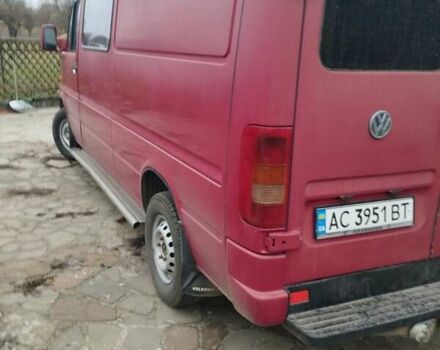 Красный Фольксваген ЛТ, объемом двигателя 2.4 л и пробегом 3 тыс. км за 6800 $, фото 5 на Automoto.ua
