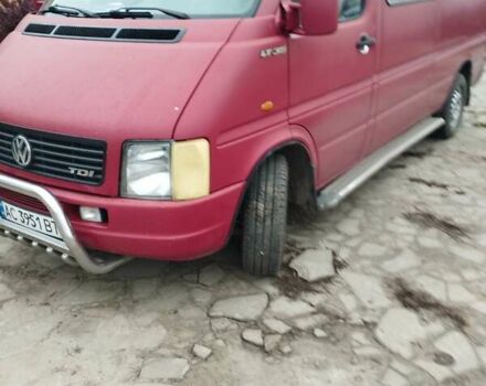 Красный Фольксваген ЛТ, объемом двигателя 2.4 л и пробегом 3 тыс. км за 6800 $, фото 2 на Automoto.ua
