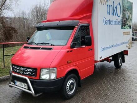 Красный Фольксваген ЛТ, объемом двигателя 2.5 л и пробегом 595 тыс. км за 12500 $, фото 1 на Automoto.ua