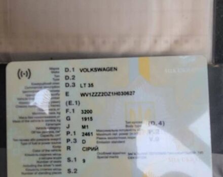 Сірий Фольксваген ЛТ, об'ємом двигуна 2.46 л та пробігом 511 тис. км за 6300 $, фото 24 на Automoto.ua