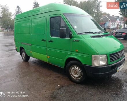 Зеленый Фольксваген ЛТ, объемом двигателя 2.46 л и пробегом 487 тыс. км за 5900 $, фото 1 на Automoto.ua