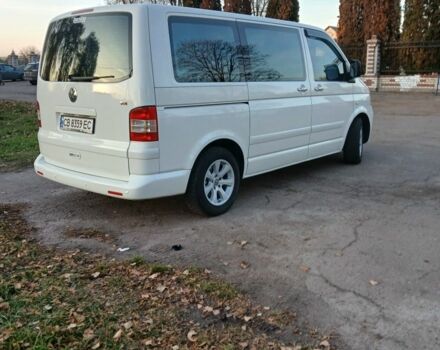 Фольксваген Мультиван 2008 в Нежине на Automoto.ua Белый Фольксваген Мультиван, объемом двигателя 2.5 л и пробегом 330 тыс. км за 10000 $, фото 2 на Automoto.ua