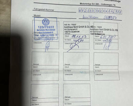 Білий Фольксваген Мультиван, об'ємом двигуна 1.97 л та пробігом 103 тис. км за 36900 $, фото 11 на Automoto.ua