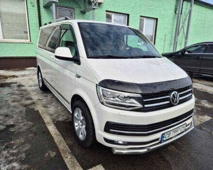 Белый Фольксваген Мультиван, объемом двигателя 2 л и пробегом 184 тыс. км за 34300 $, фото 1 на Automoto.ua